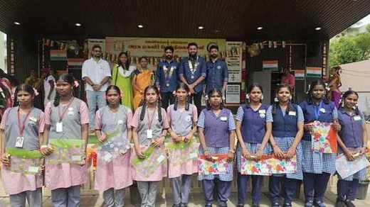 Independence Day at JGVV FTE School