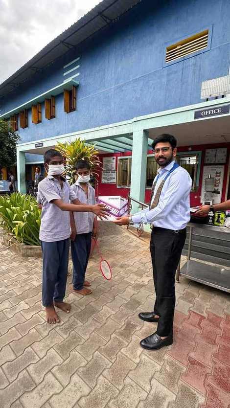 Sports Equipment Donation