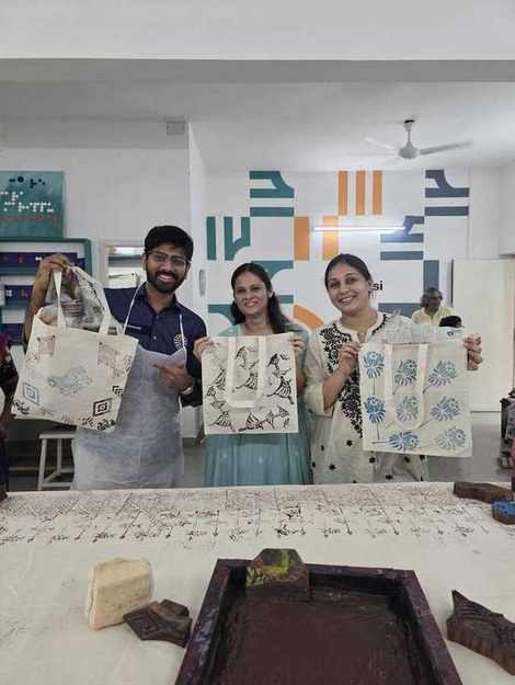 Block Printing Equipment for Hastha