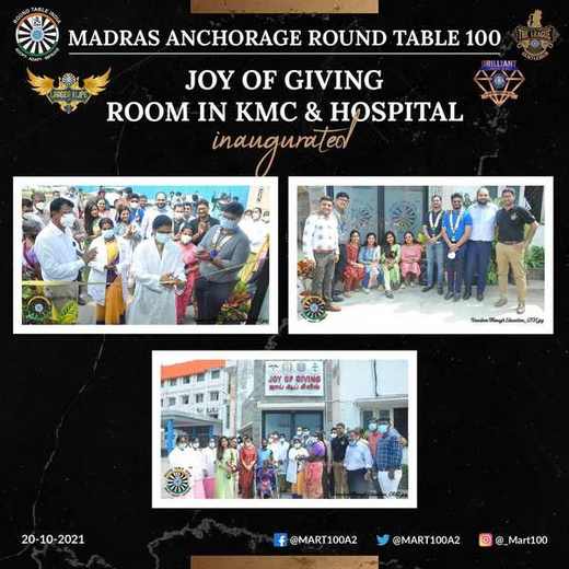 Joy of Giving Room at KMC