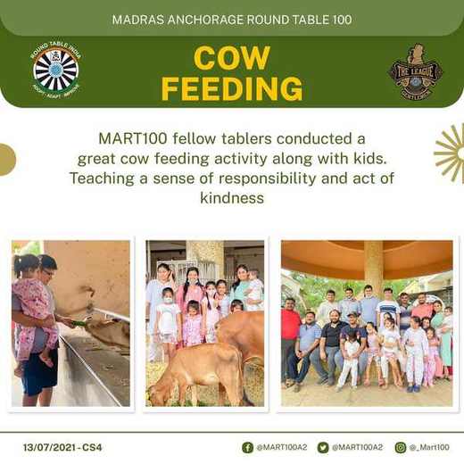 Cow Feeding with Twinklers
