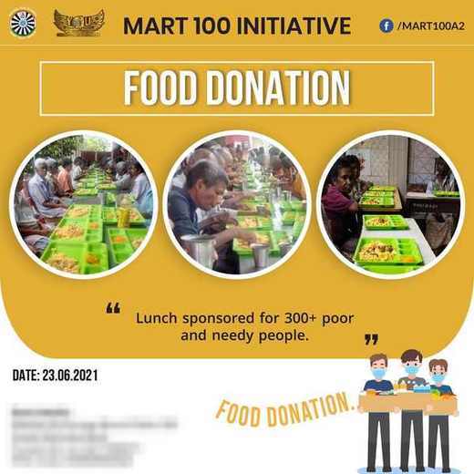Meals for 300+ at TERDOD
