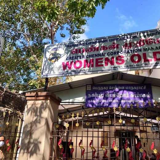 Women’s Day at a Home for Aged Women