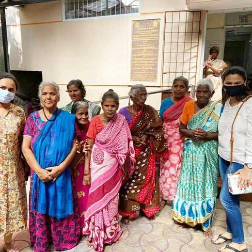 Women’s Day at a Home for Aged Women