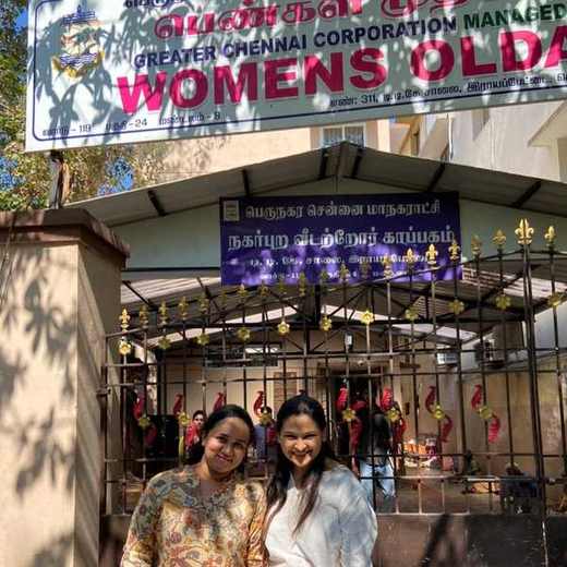 Women’s Day at a Home for Aged Women