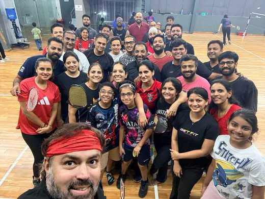 Badminton With MKRT 181